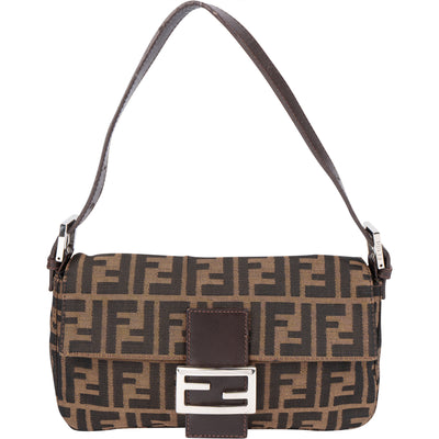 Fendi FF Monogram Baguette Handbag
