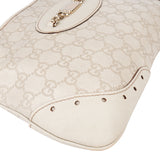 Gucci GG Leather Monogram Horsebit Jackie Handbag