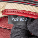 Valentino Garavani Red Leather Spikes Rockstud Crossbody Bag