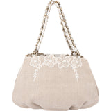 Fendi Limited Floral Baguette Buckle Handbag