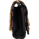 Saint Laurent Leopard Print Pompon Kate Crossbody Bag