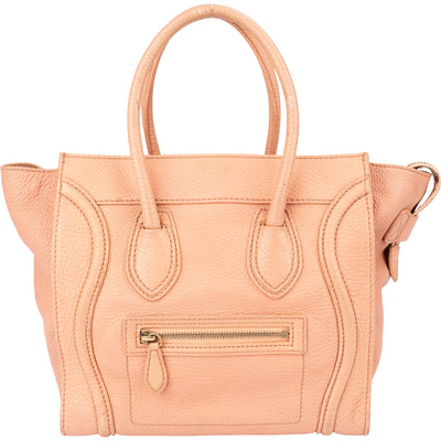Céline Classic Leather Luggage Handbag