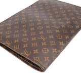 Louis Vuitton Canvas Monogram Poche Laptop Clutch