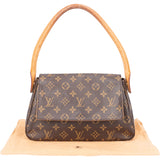 Louis Vuitton Canvas Monogram Looping PM Shoulder Bag