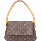 Louis Vuitton Canvas Monogram Looping PM Shoulder Bag