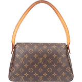 Louis Vuitton Canvas Monogram Looping PM Shoulder Bag