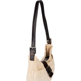 Fendi FF Monogram Baguette Buckle Shoulder Bag