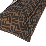 Fendi FF Monogram Baguette Buckle Shoulder Bag