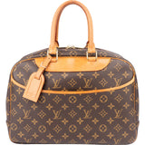 Louis Vuitton Canvas Monogram Deauville Handbag
