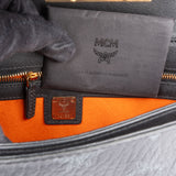 MCM Black Visetos Monogram Patricia Crossbody Bag