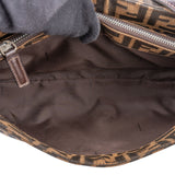 Fendi FF Monogram Baguette Buckle Shoulder Bag