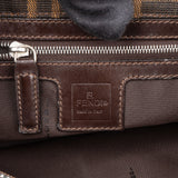 Fendi FF Monogram Baguette Buckle Shoulder Bag