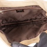 Fendi FF Monogram Baguette Buckle Shoulder Bag