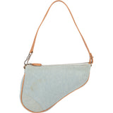 Christian Dior Denim Mini Saddle Handbag