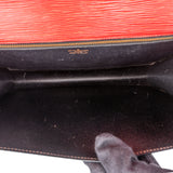 Louis Vuitton Rouge Epi Leather Monceau Handbag