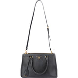 Prada Black Saffiano Leather Galleria Handbagg