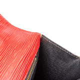 Louis Vuitton Rouge Epi Leather Monceau Handbag