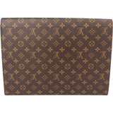 Louis Vuitton Canvas Monogram Cartella Business Clutch