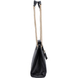 Gucci Leather GG Monogram Horsebit Emily Crossbody Bag