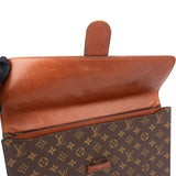 Louis Vuitton Canvas Monogram Cartella Business Clutch