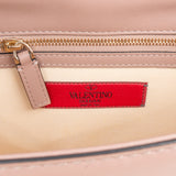 Valentino Garavani Calfskin Leather Rockstud Glam Lock Crossbody Bag