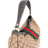 Gucci GG Monogram Sherry Line Hobo Bag