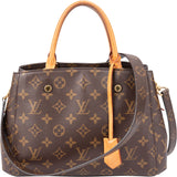 Louis Vuitton Canvas Monogram Montaigne BB Handbag