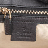 Gucci Leather GG Monogram Horsebit Emily Crossbody Bag