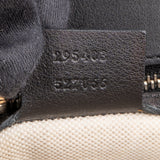 Gucci Leather GG Monogram Horsebit Emily Crossbody Bag