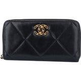 Chanel Quilted Lambskin 19 Wallet