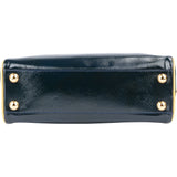 Prada Saffiano Patent Leather Vernice Pyramid Handbag