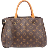 Louis Vuitton Canvas Monogram Montaigne BB Handbag