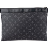 Louis Vuitton Damier Graphite Monogram Discovery Clutch