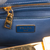 Prada Saffiano Patent Leather Vernice Pyramid Handbag