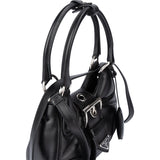 Prada Soft Leather Moon Mini Handbag