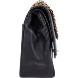 Chanel Quilted Lambskin Double Flap Shoulder Bag