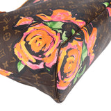 Louis Vuitton Monogram Canvas Limited Roses Neverfull MM Shoulder Bag