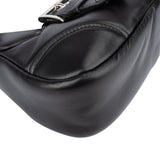 Prada Soft Leather Moon Mini Handbag