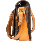 Louis Vuitton Canvas Monogram Cartouchiere MM Crossbody Bag