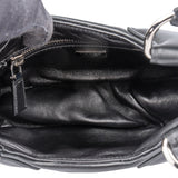 Prada Soft Leather Moon Mini Handbag