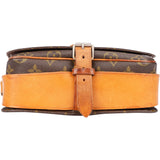 Louis Vuitton Canvas Monogram Cartouchiere MM Crossbody Bag
