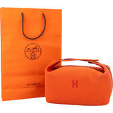 Hermès Orange Cotton Travelsilk Etui Bag