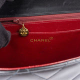 Chanel Quilted Lambskin 24K Gold Maxi Single Flap Crossbody Bag