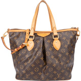 Louis Vuitton Canvas Monogram Palermo PM Handbag