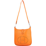 Hermès Epsom Orange Evelyne 29 Crossbody Bag