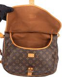 Louis Vuitton Canvas Monogram Saumur 35 Crossbody Bag
