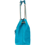 Gucci Blue Suede Soho Crossbody Bag