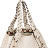 Gucci Leather GG Monogram Pelham Handbag