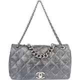 Chanel Quilted Lambskin Single Flap Shoulder Bag