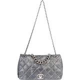 Chanel Quilted Lambskin Single Flap Shoulder Bag